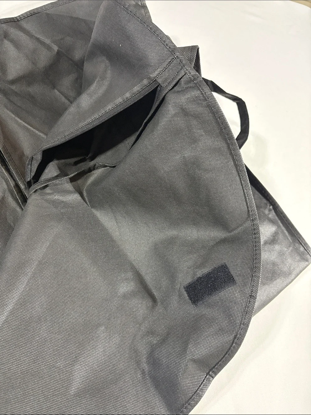 The Fur Vault Black Garment Bag - Travel Suit Protector OS NWOT